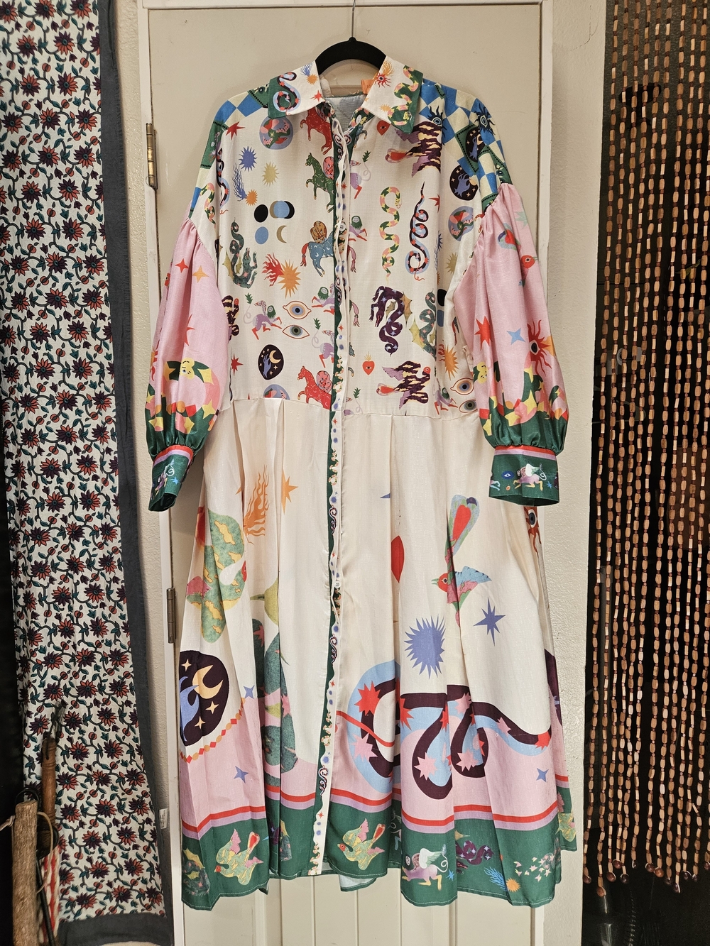 Miss Frizzle Dress Balloon Sleeve